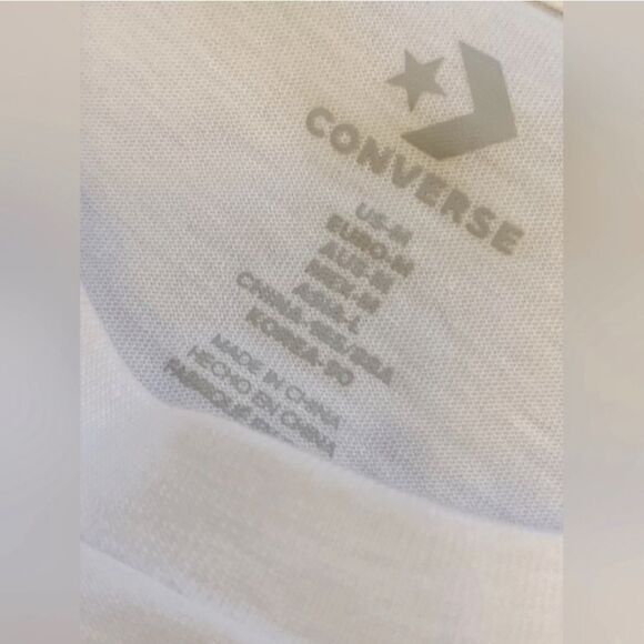 EUC- Converse Women’s Graphic “Exist Loudly” Stars Moon Short Sleeve Tee- Size M - Picture 5 of 5